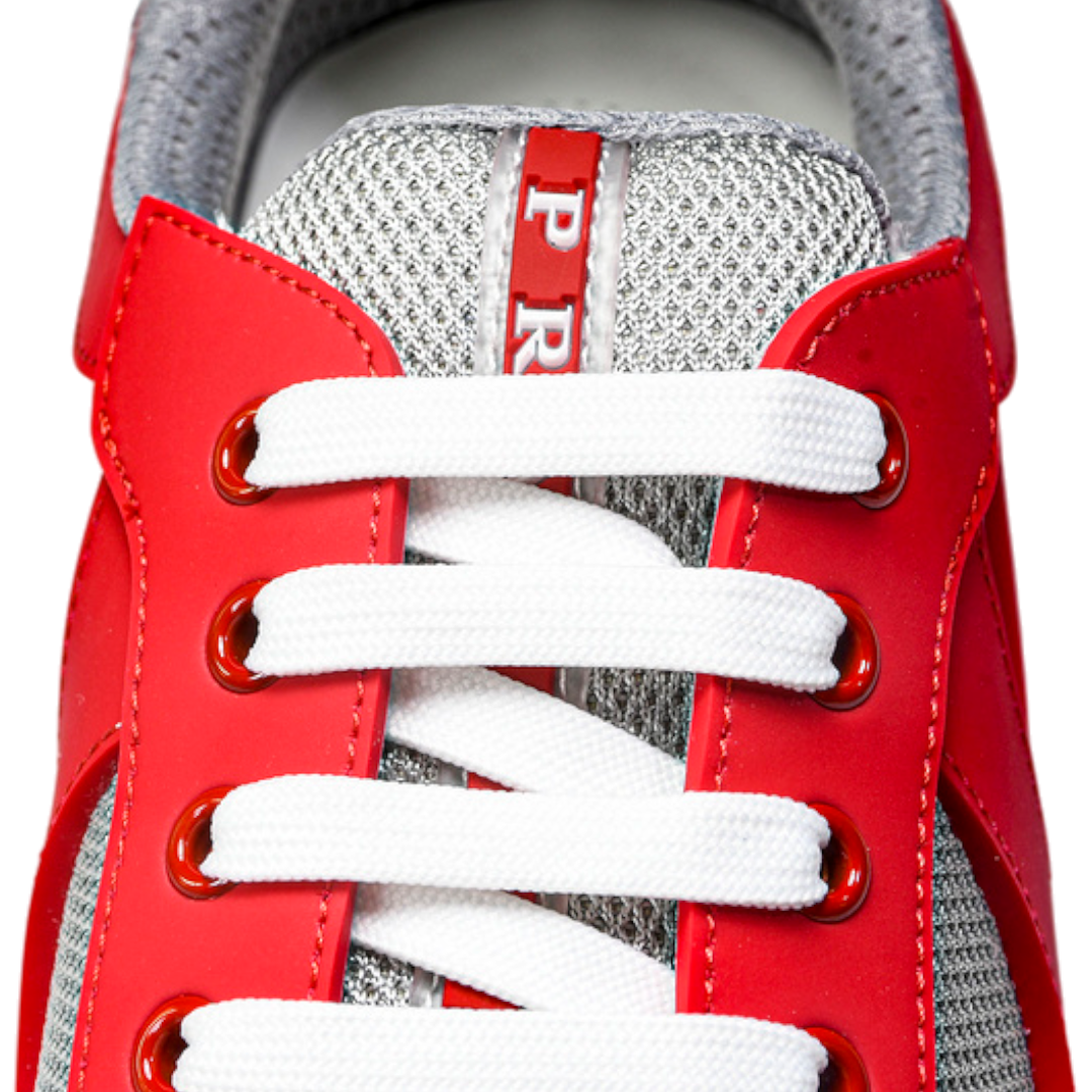 Prada America's Cup Soft Rubber 'Red Grey'