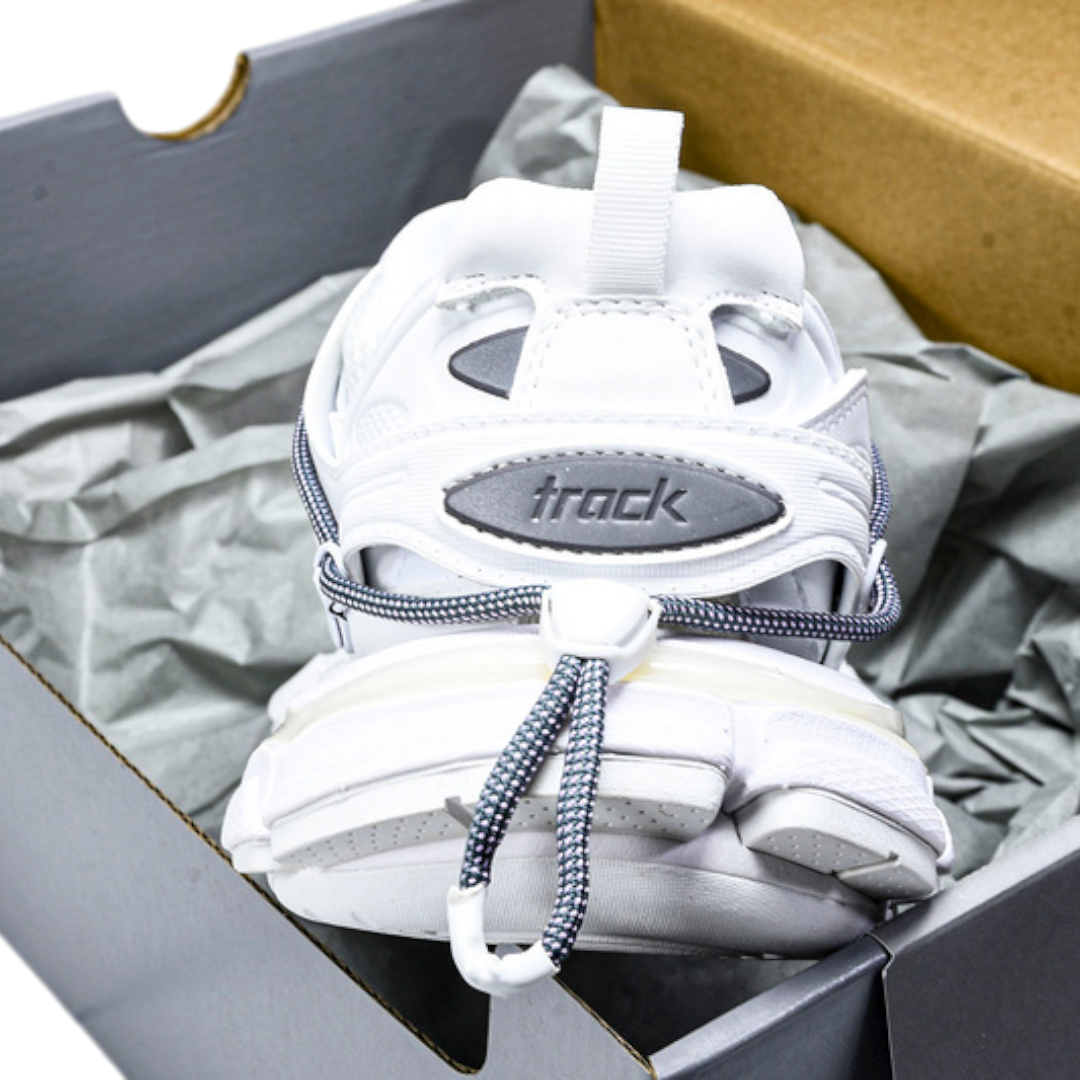Track Trail Laces 'White Purple'