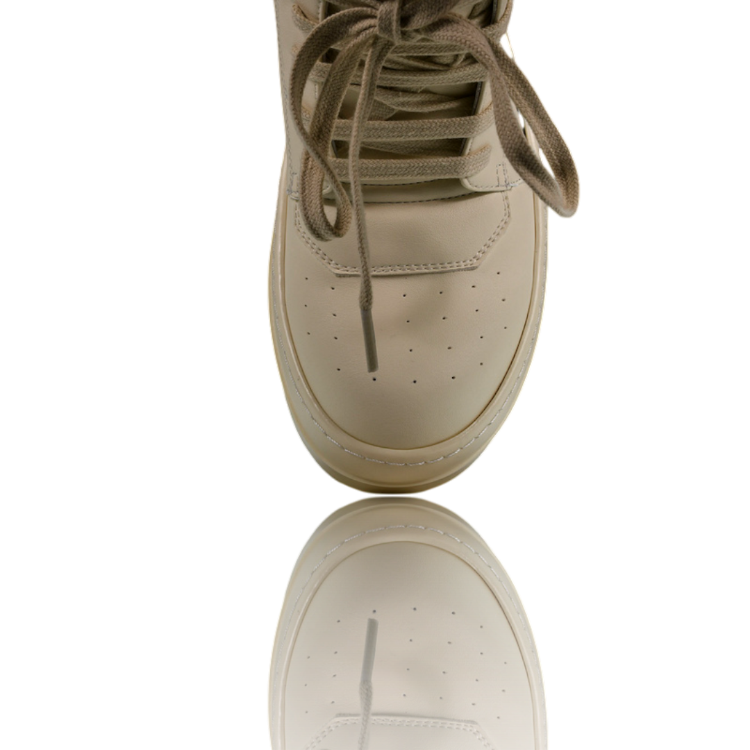 Rick Owens Geobasket 'Milk'