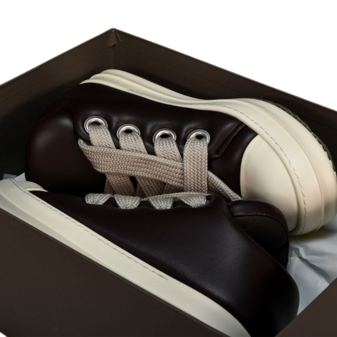 Rick Owens Jumbo Lace Padded Low 'Brown'