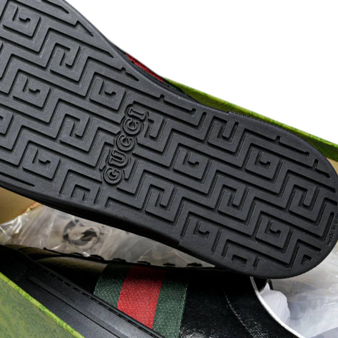 (CLEARANCE) Guссi Ace Web 'Black Monogram'