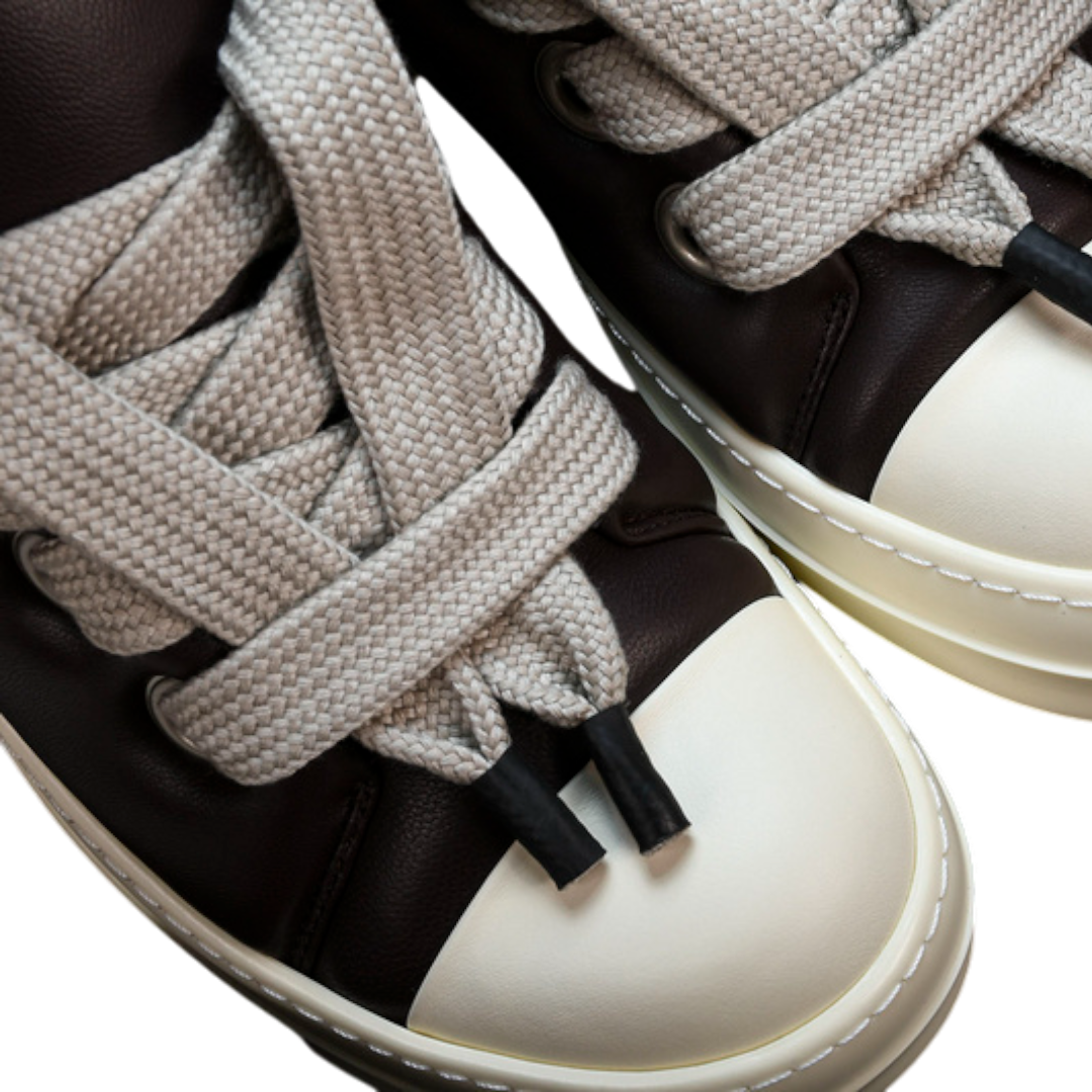 Rick Owens Jumbo Lace Padded Low 'Brown'
