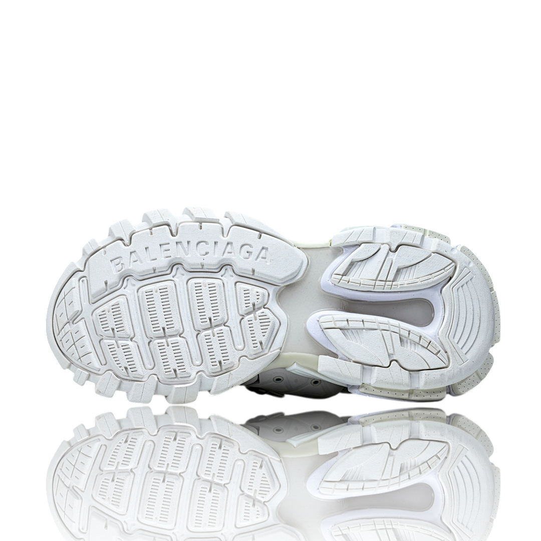 Track Trail Laces 'White Red Grey'