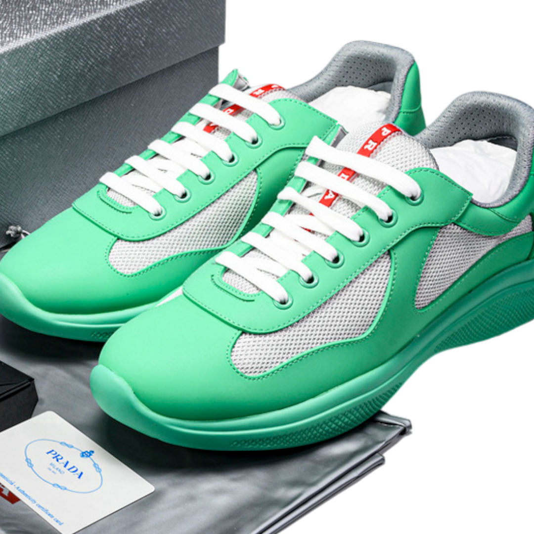 Prada America's Cup Soft Rubber 'Green Grey'