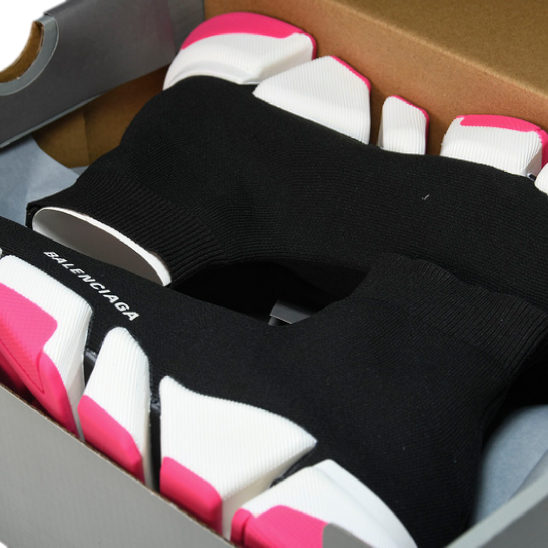 Speed 2.0 Trainers 'Black White Pink'