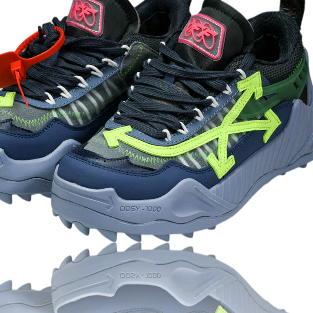 (CLEARANCE) Off-White Odsy-1000 'Blue Green Yellow'