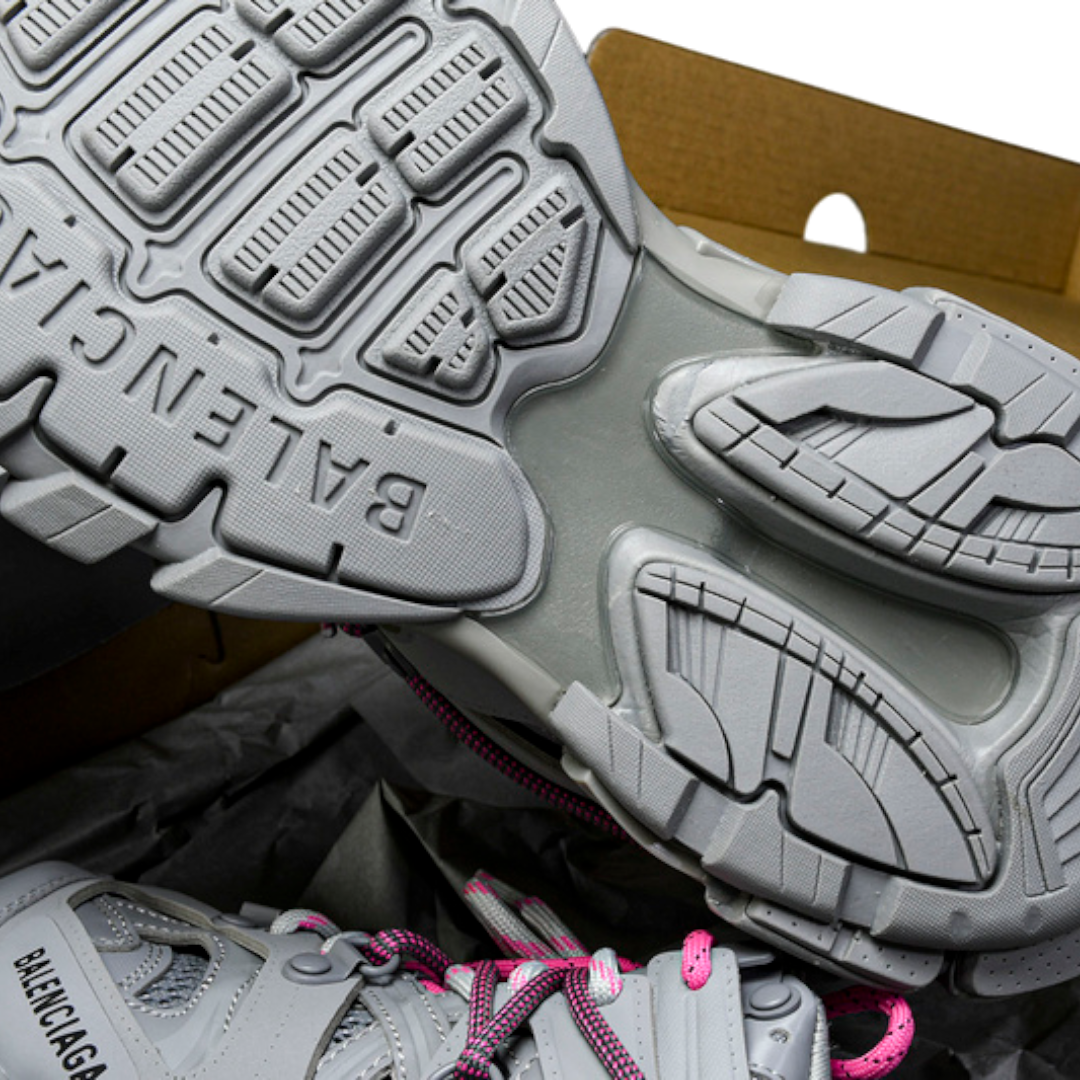 Track Trail Laces 'Grey Pink'