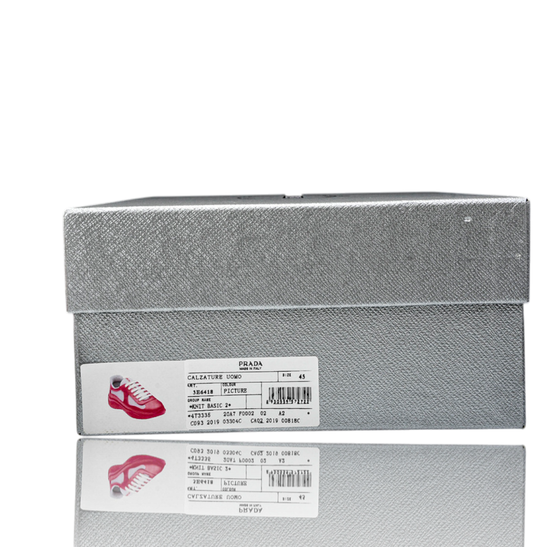 Prada America's Cup Soft Rubber 'Red Grey'