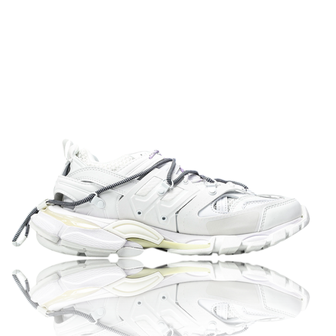 Track Trail Laces 'White Purple'