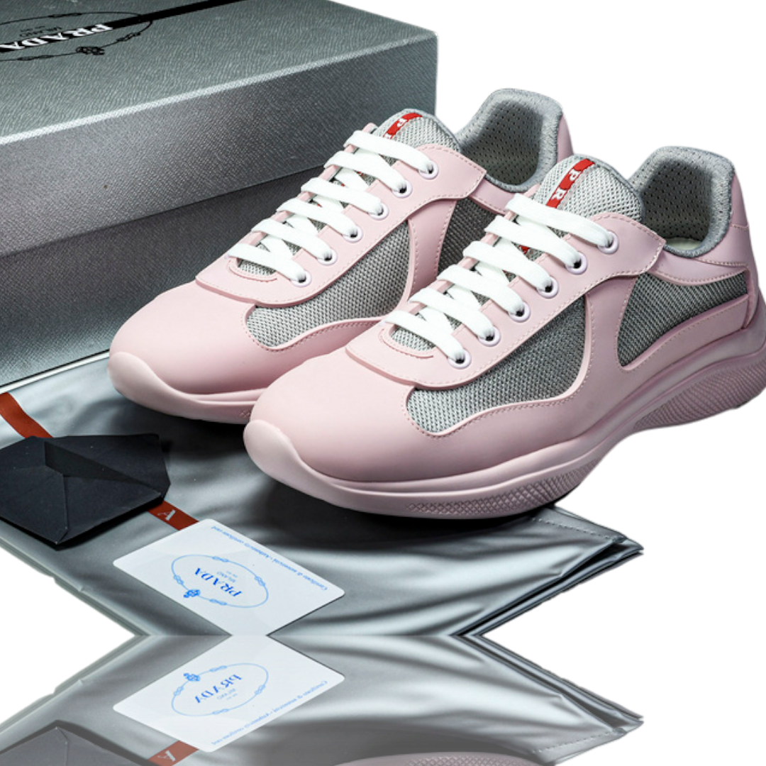 Prada America's Cup Soft Rubber 'Pink Grey'