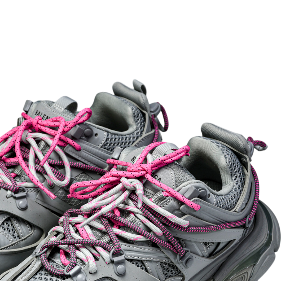 Track Trail Laces 'Grey Pink'