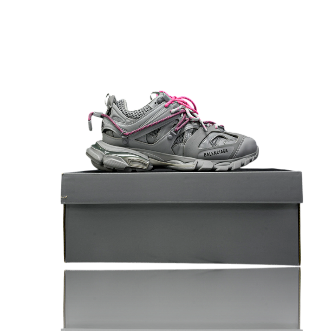 Track Trail Laces 'Grey Pink'