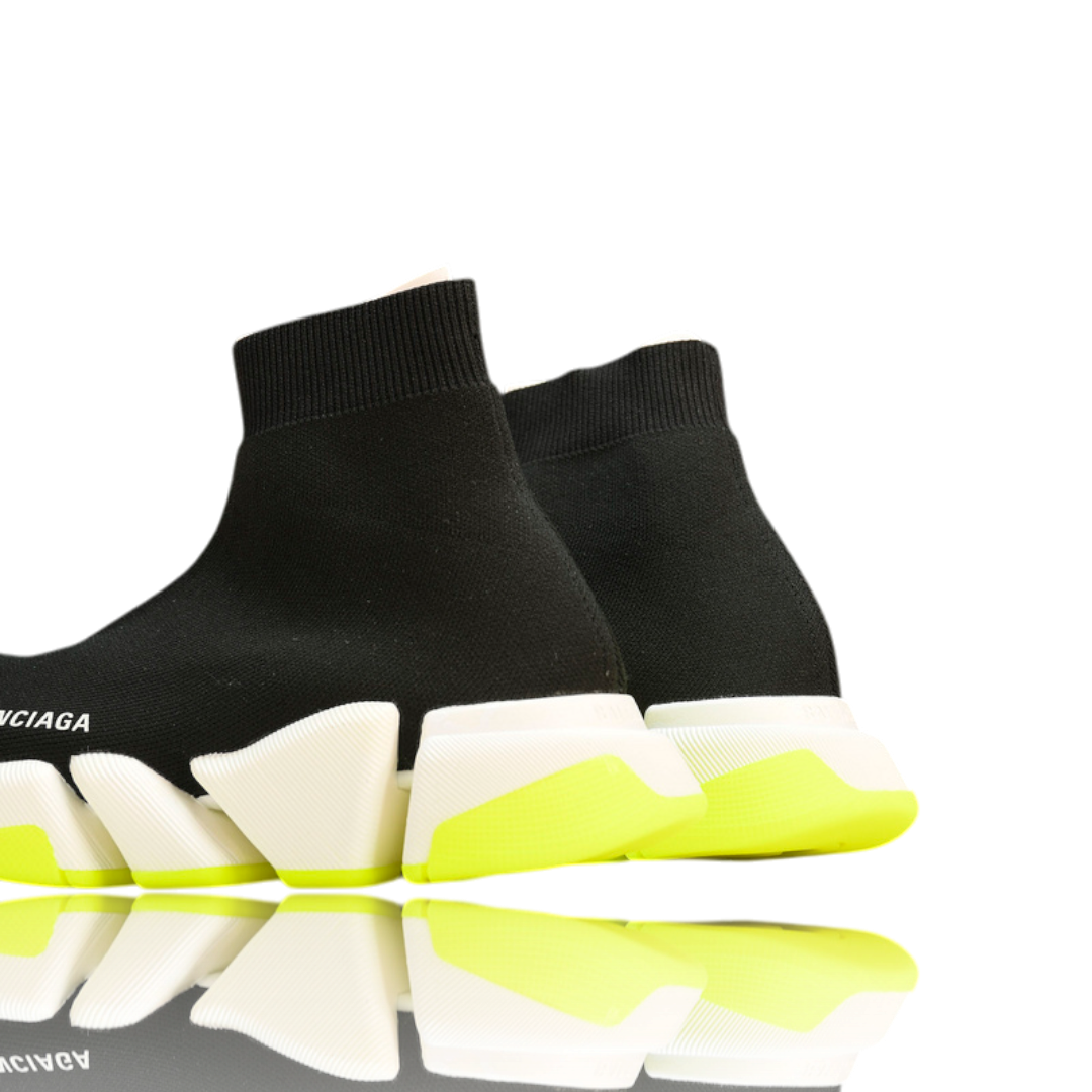 Speed 2.0 Trainers 'Black White Green'