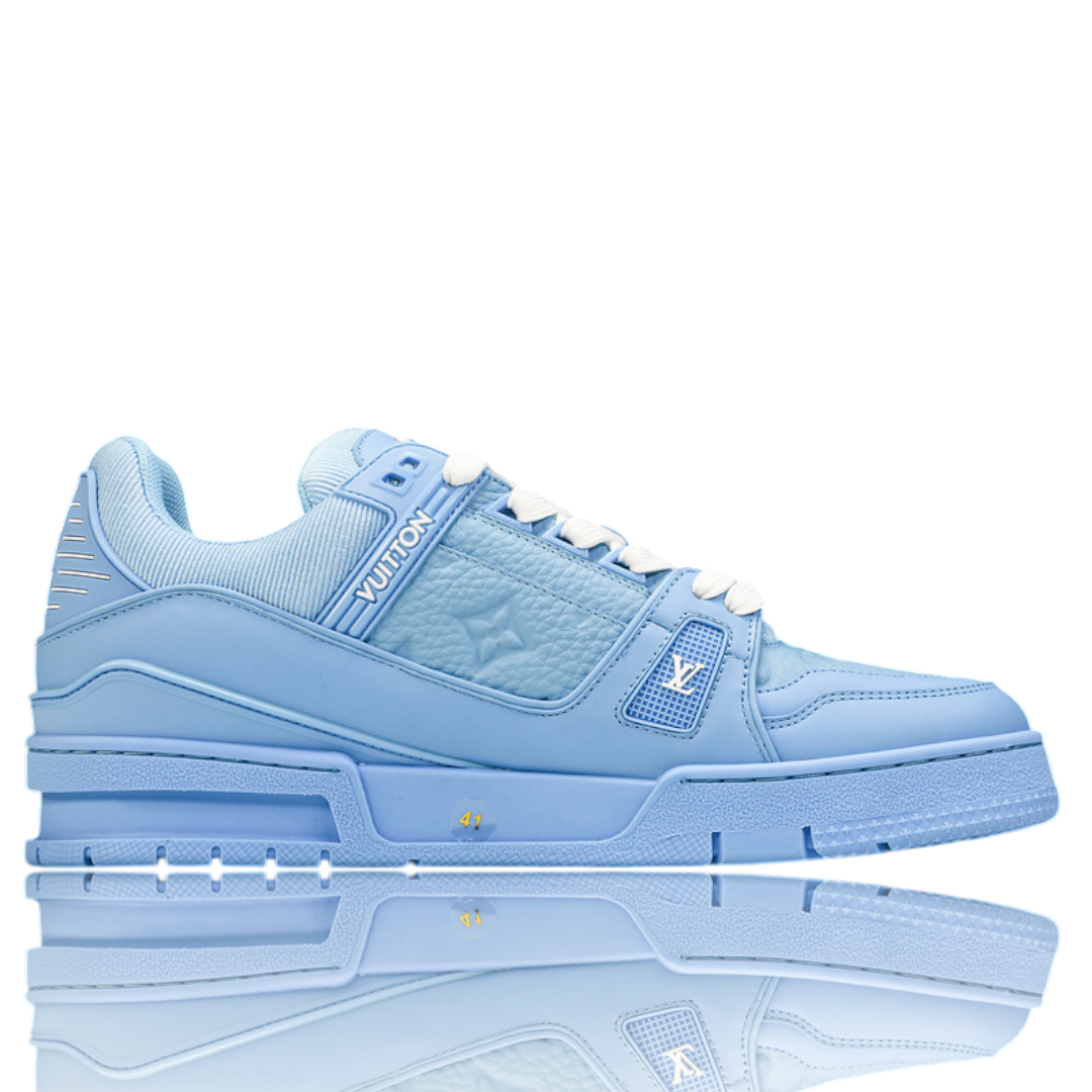 Louis Vuittоп Trainer Low 'Monogram Blue Embossed'