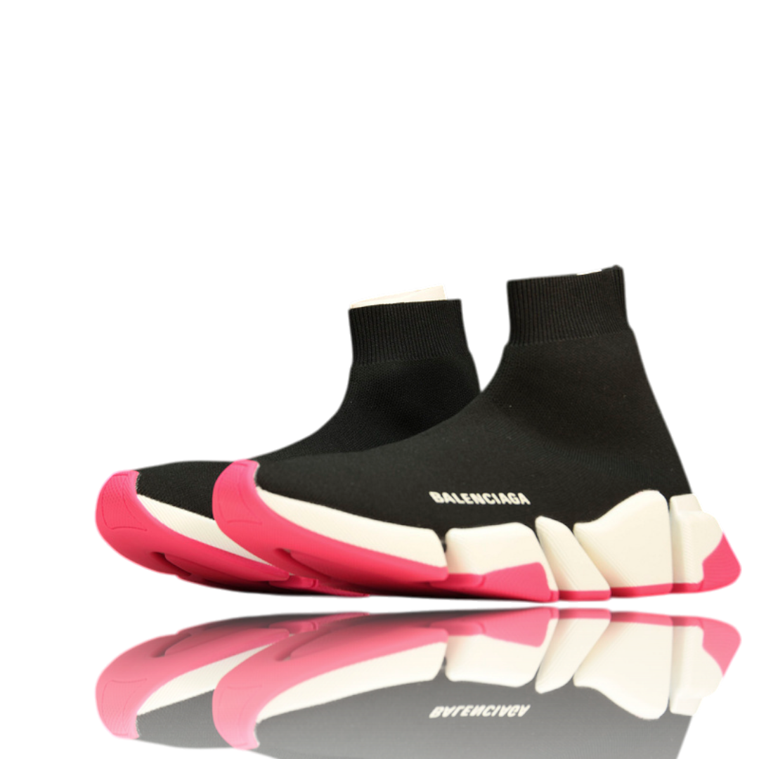 Speed 2.0 Trainers 'Black White Pink'