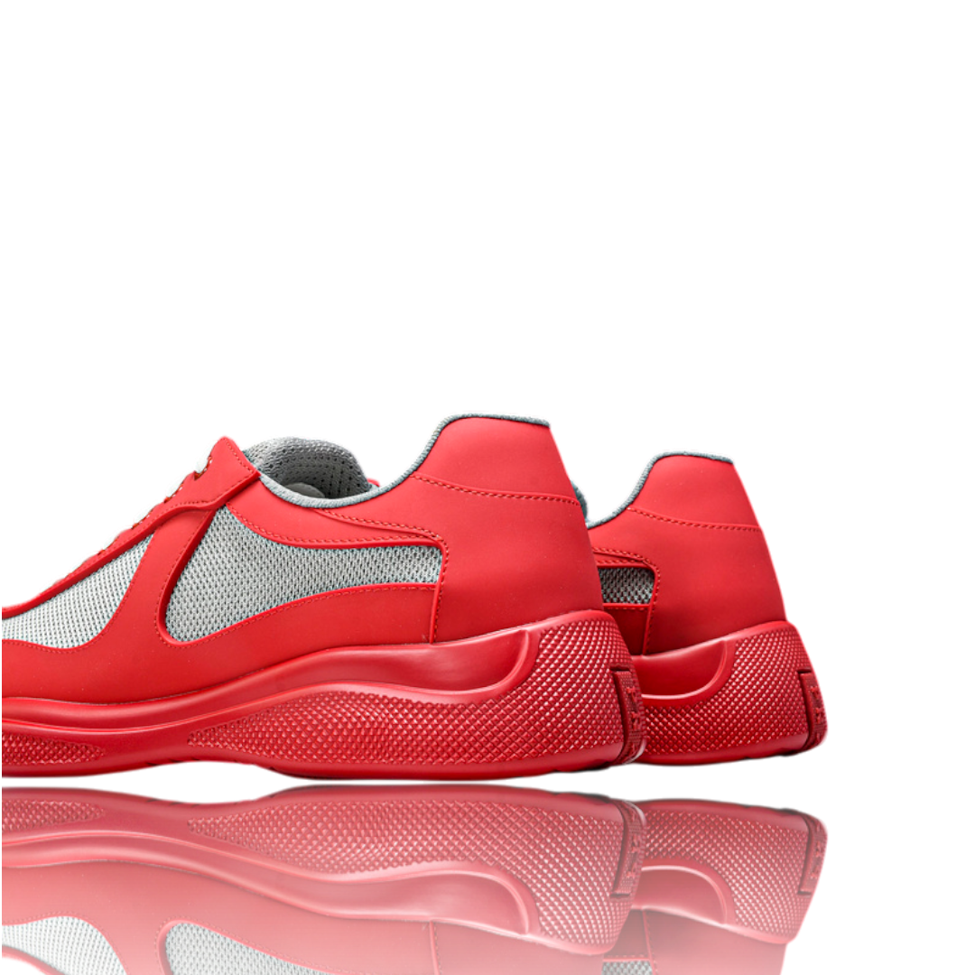 Prada America's Cup Soft Rubber 'Red Grey'