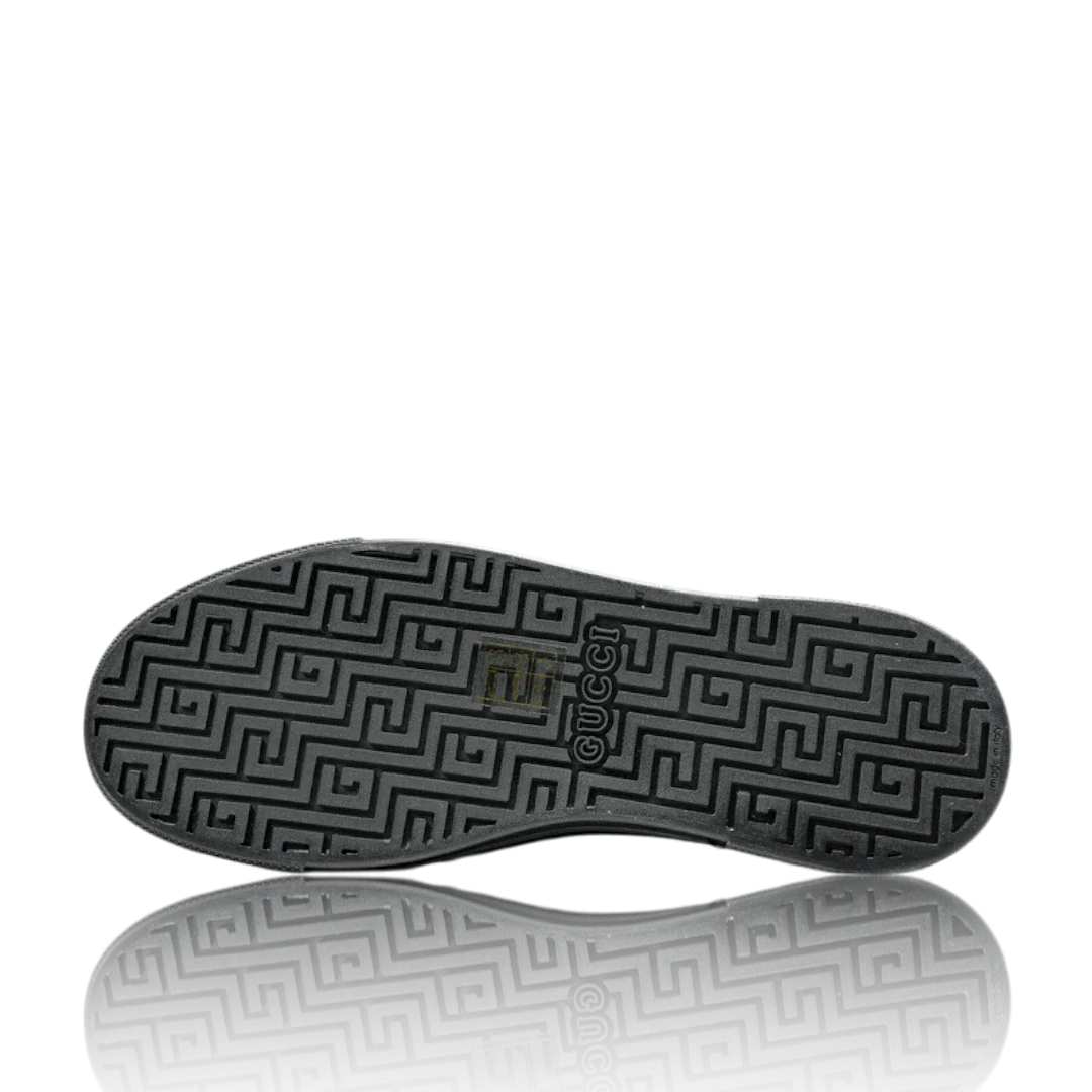 (CLEARANCE) Guссi Ace Web Monogram 'Black'