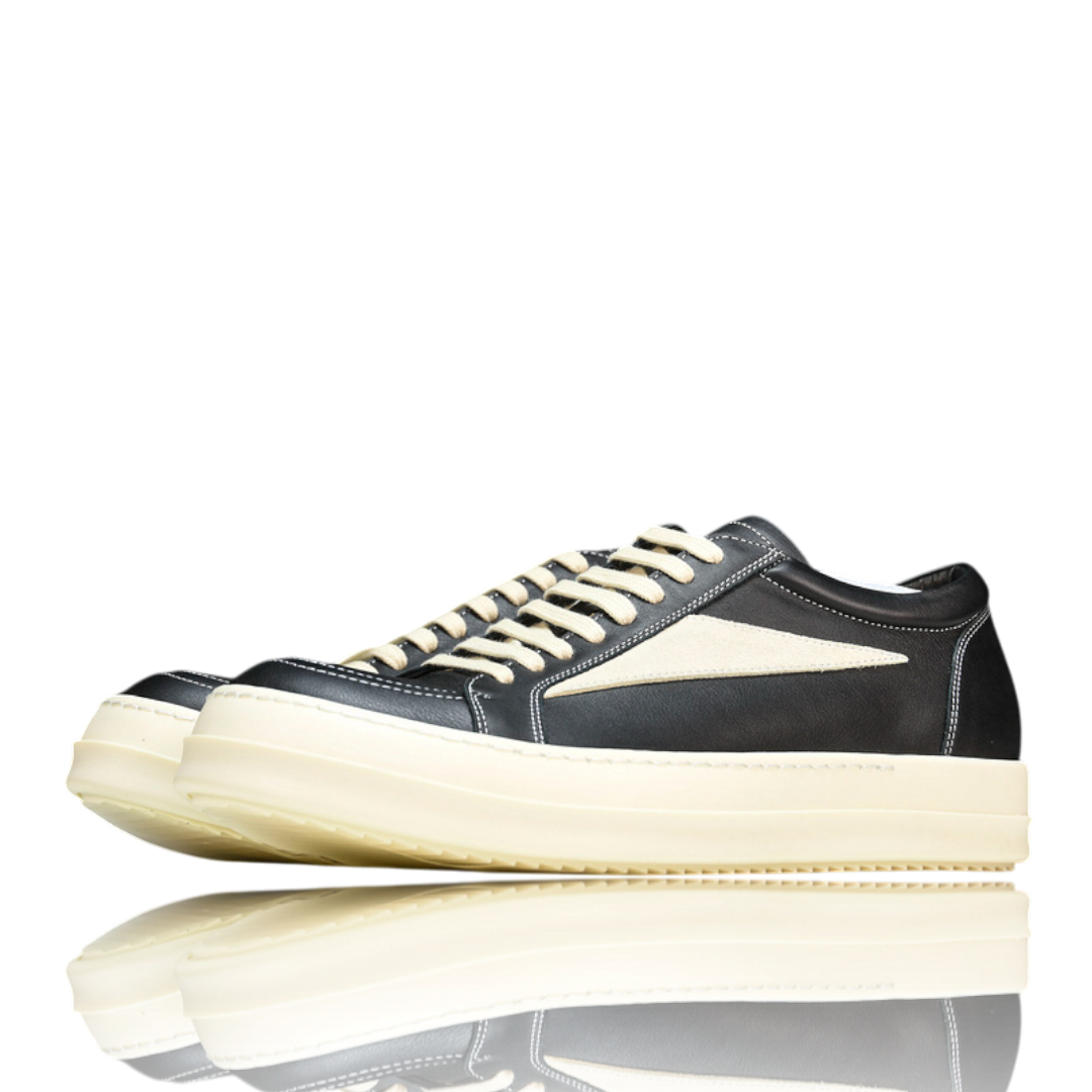 Rick Owens Vintage Sneaks 'Black Milk'