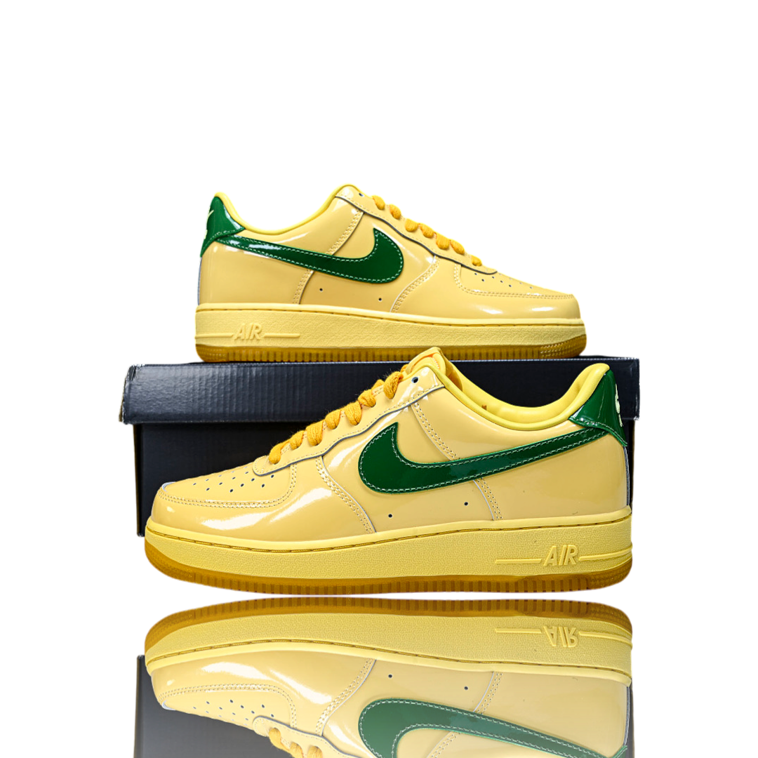 AF1 Patent Leather 'Topaz Gold Pine Green'