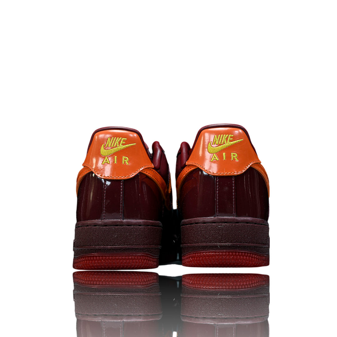 AF1 Patent Leather 'Dark Team Red Safety Orange'