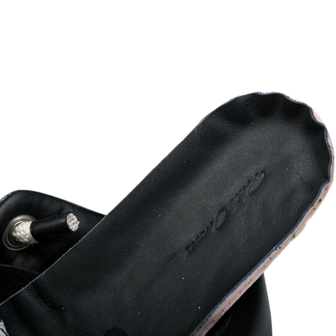 Rick Owens Jumbo Lace Padded Low 'Black Milk'