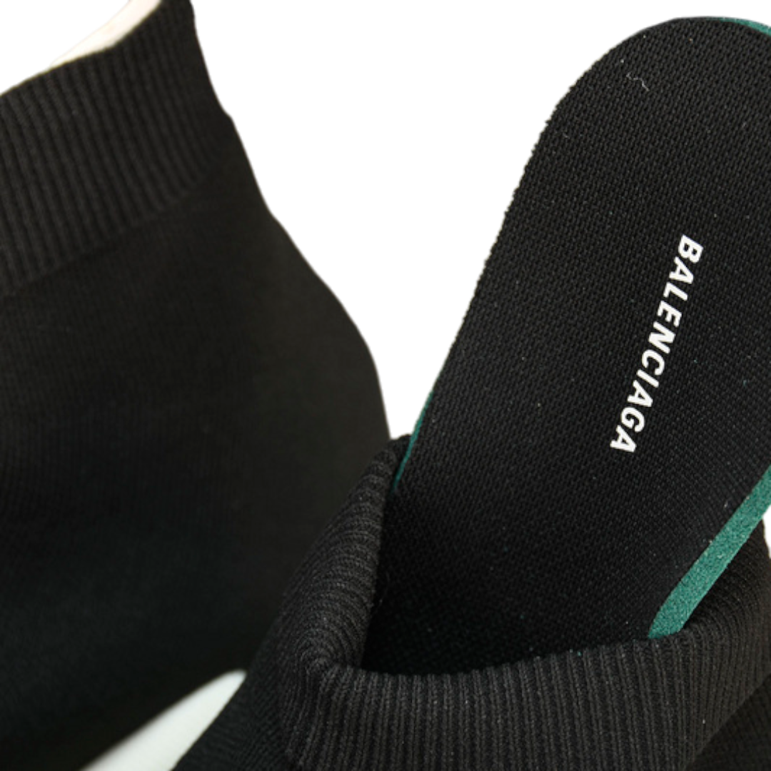 Speed 2.0 Trainers 'Black White Green'