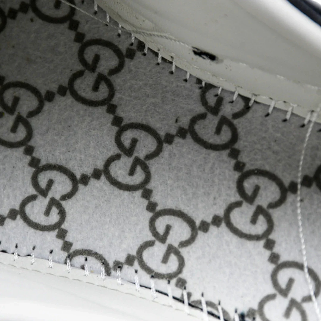 (CLEARANCE) Guссi Ace Web Monogram 'Black'