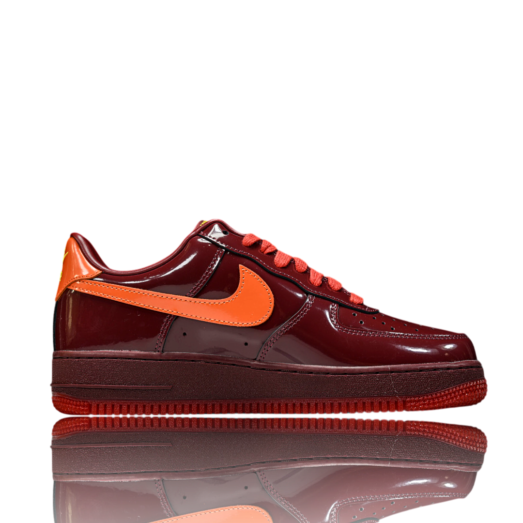 AF1 Patent Leather 'Dark Team Red Safety Orange'