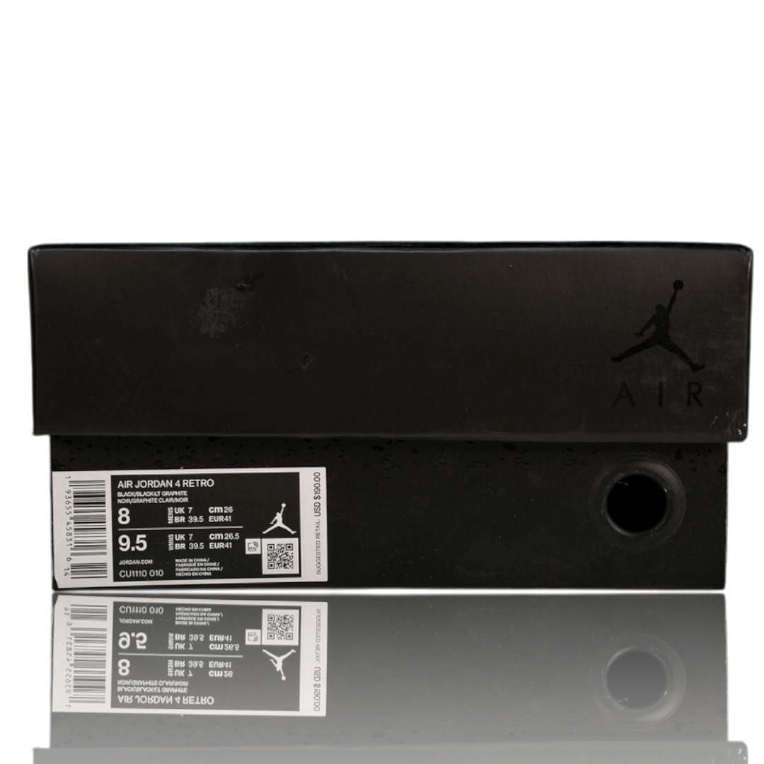 (CLEARANCE) AJ4 Retro 'Black Cat' (2020)