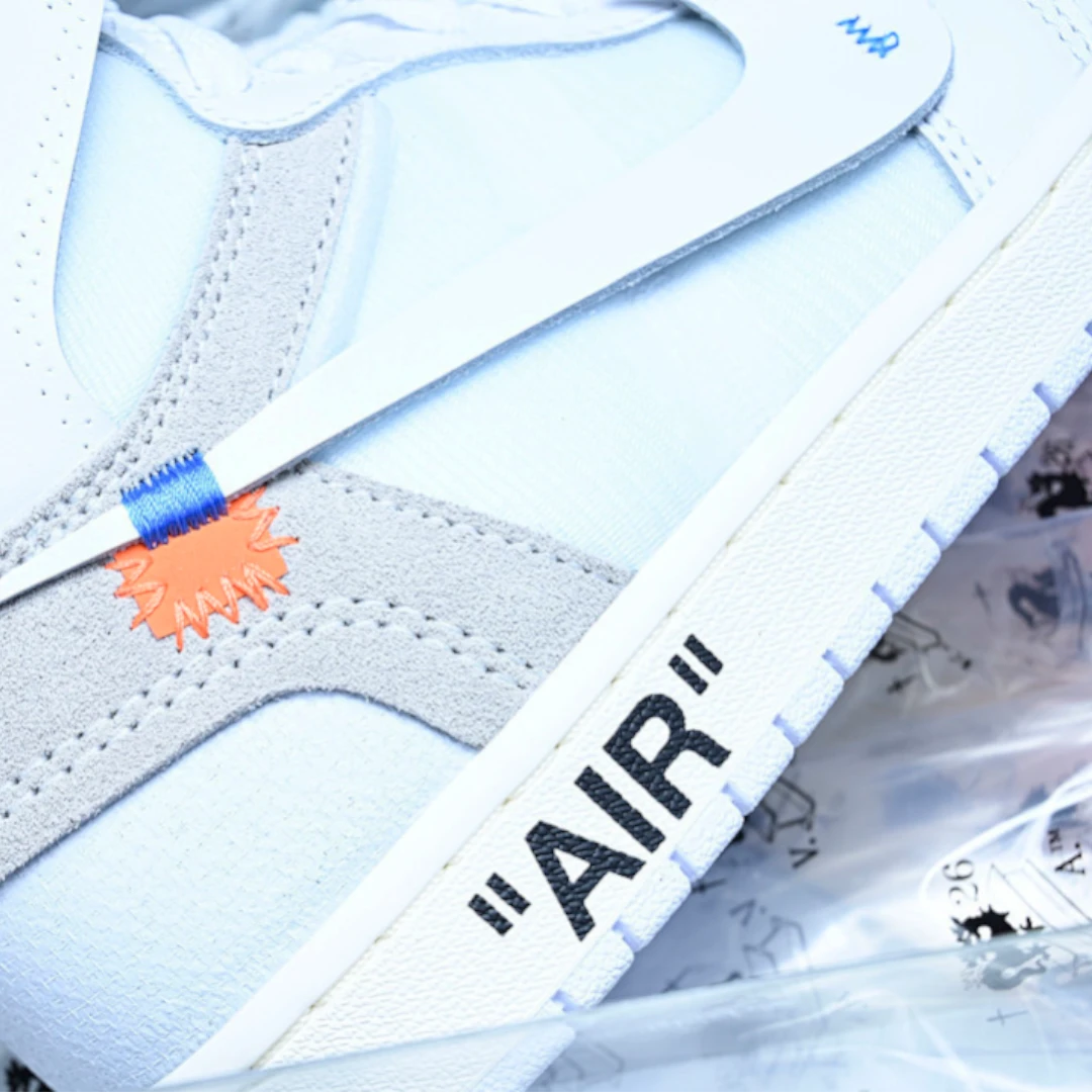 Off-White x AJ1 Retro High 'Alaska'