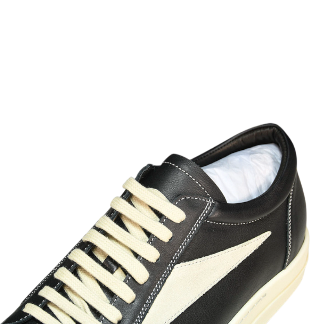 Rick Owens Vintage Sneaks 'Black Milk'