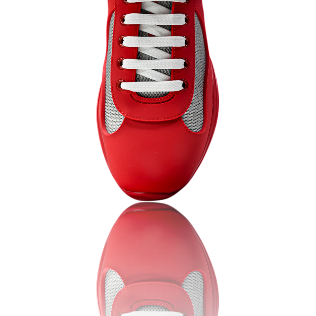 Prada America's Cup Soft Rubber 'Red Grey'