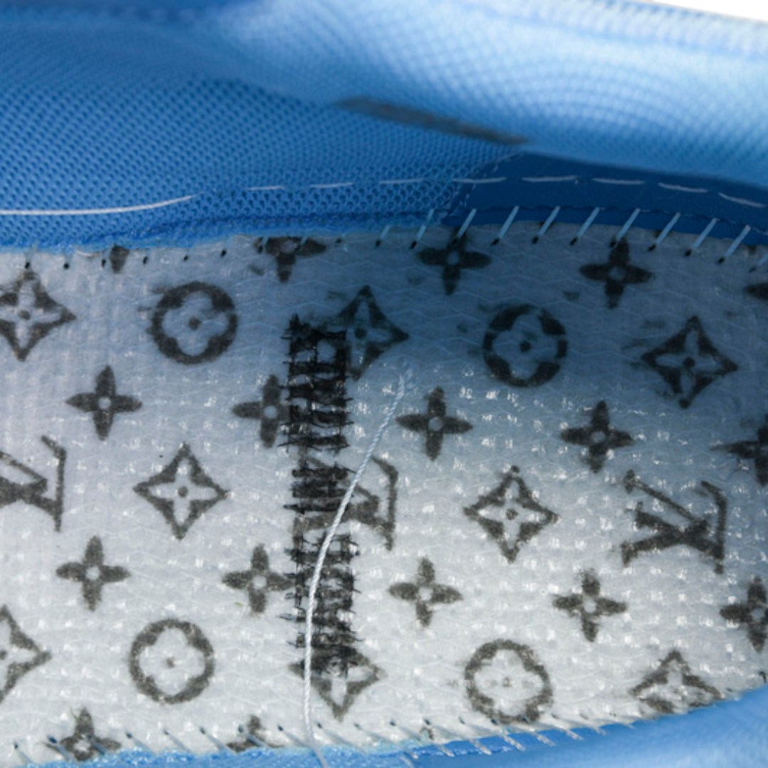 Louis Vuittоп Trainer Low 'Monogram Blue Embossed'