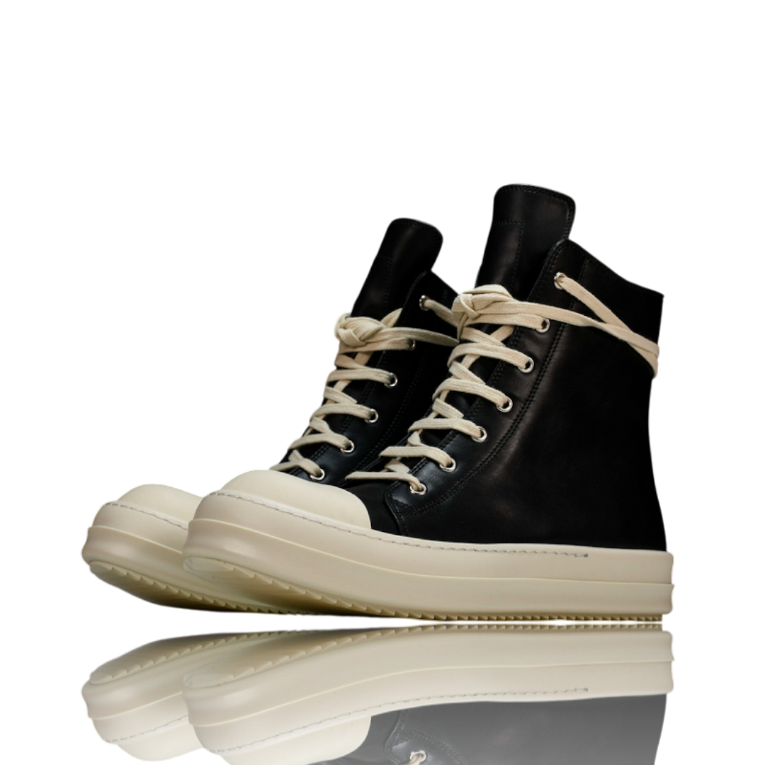 Rick Owens Ramones High EDFU 'Black Milk'