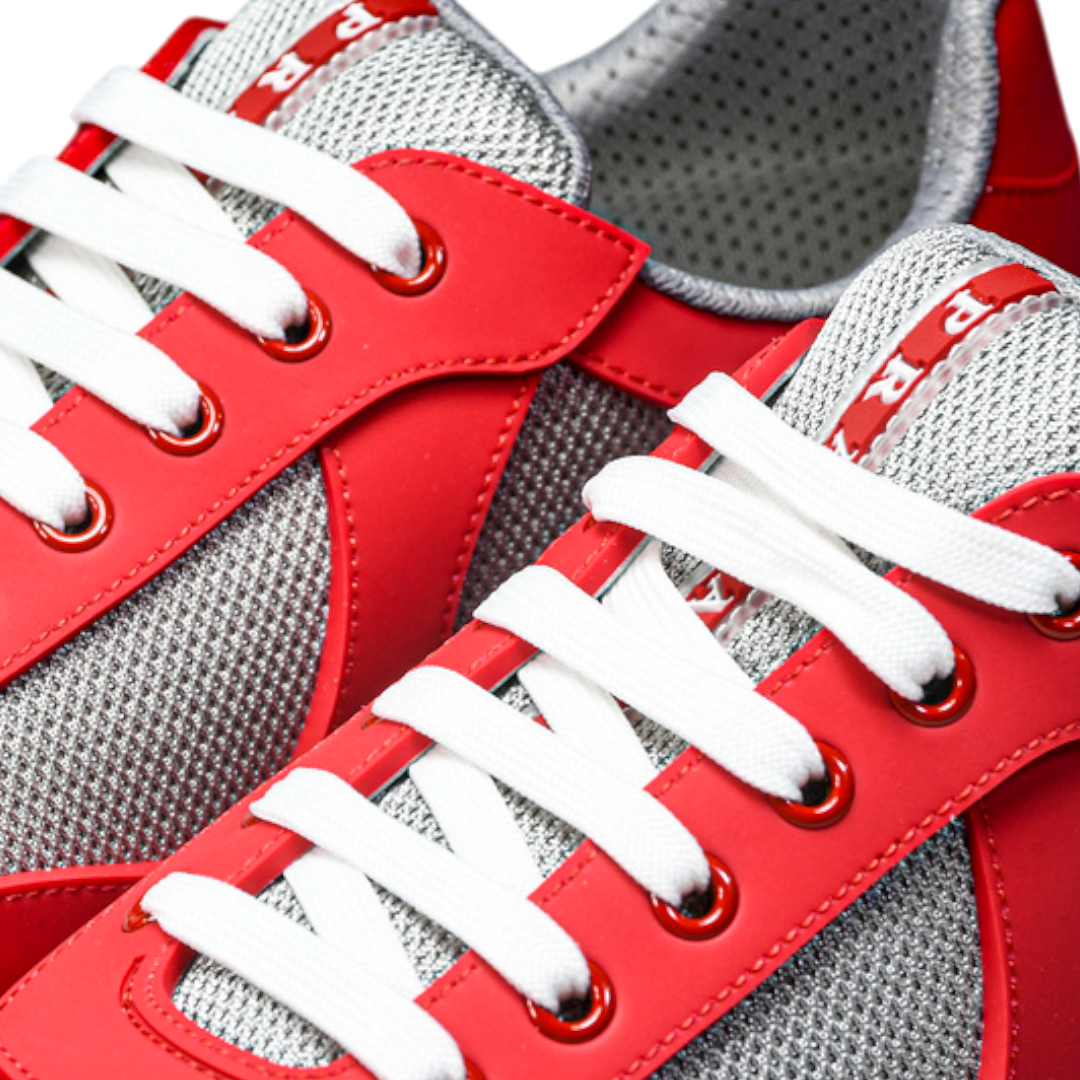 Prada America's Cup Soft Rubber 'Red Grey'