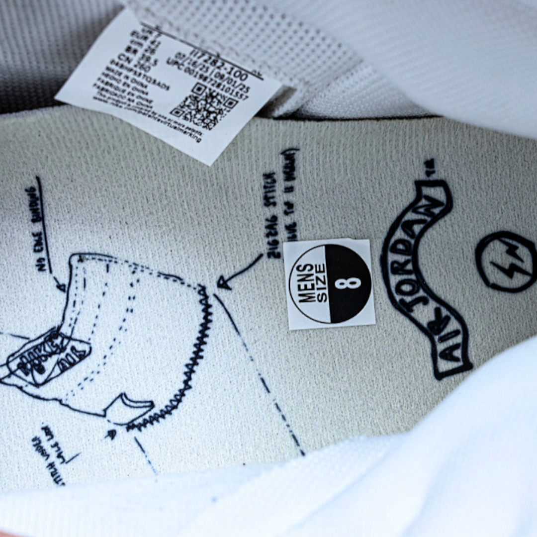 Fragment Design x Union LA x AJ1 Retro High 'White Black'