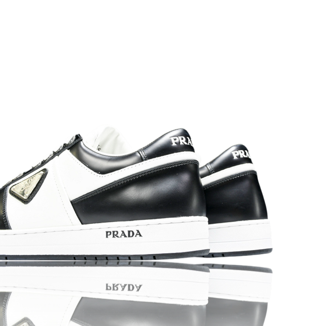 (CLEARANCE) Prada Downtown Sneaker 'Black White'