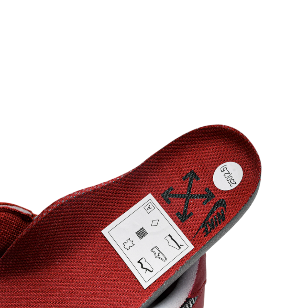 Off-White x AF1 'Red' (Unreleased)