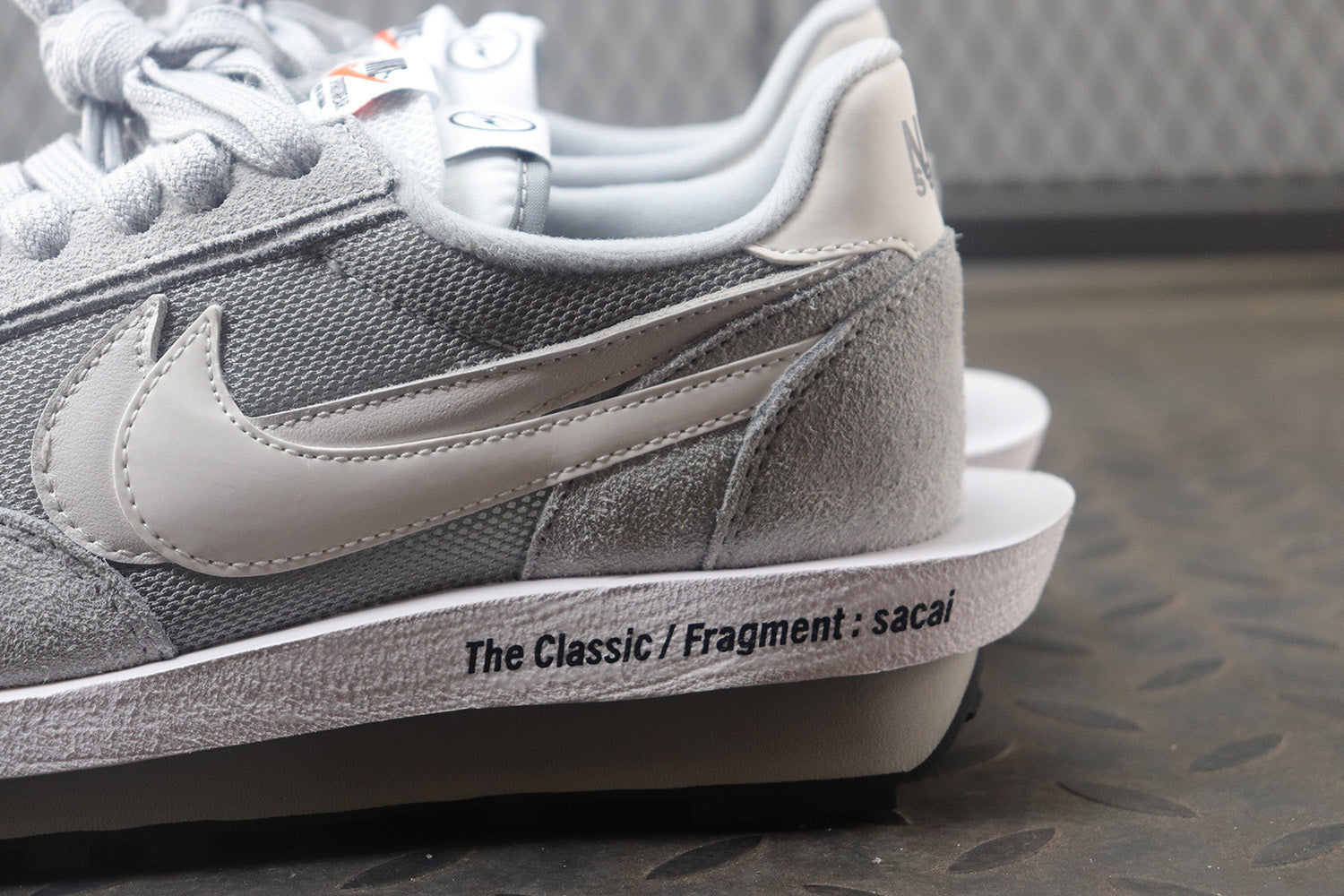 (CLEARANCE) Fragment x Sacai x LD Waffle 'Light Smoke Grey'