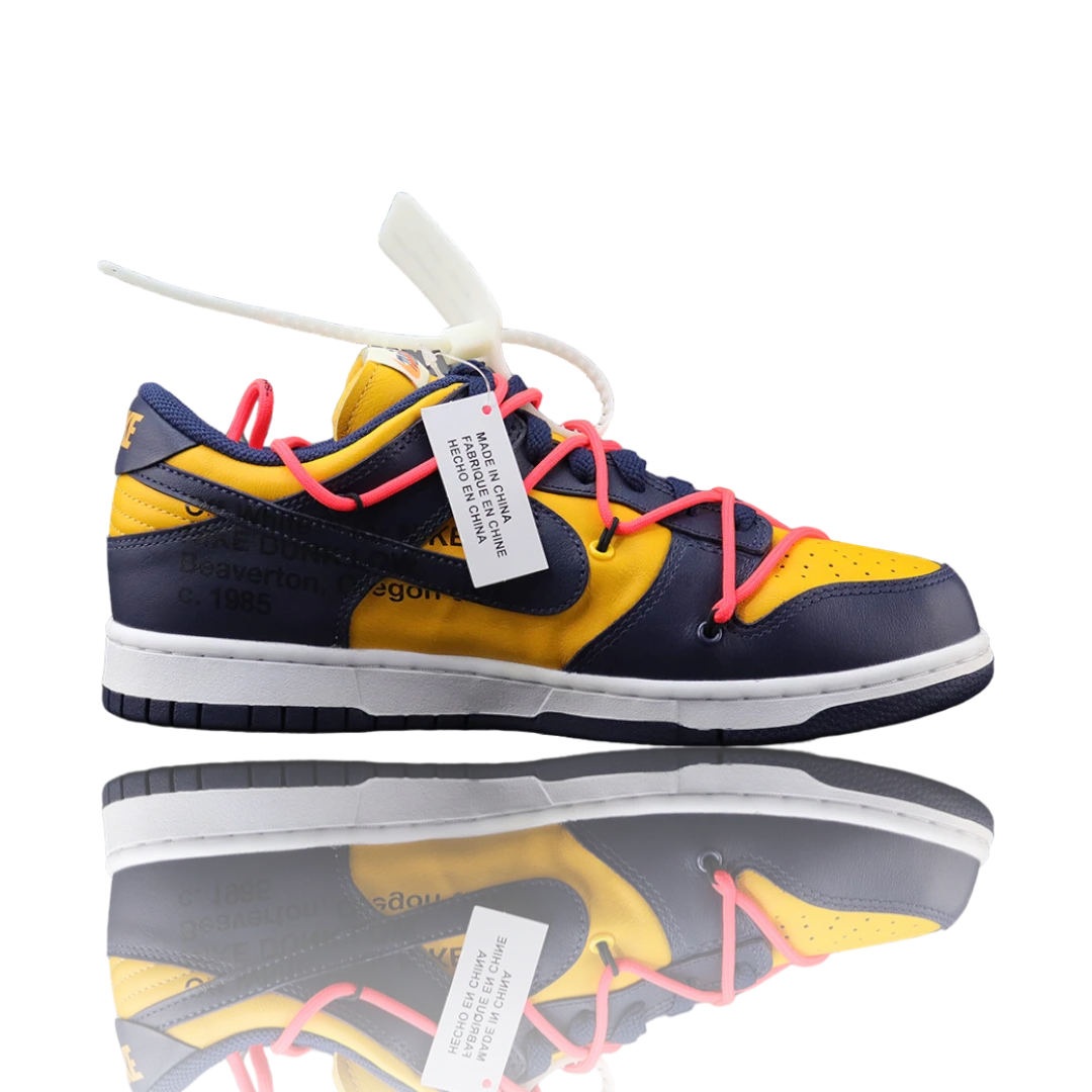 Off-White x SB Dnk Low 'University Gold'