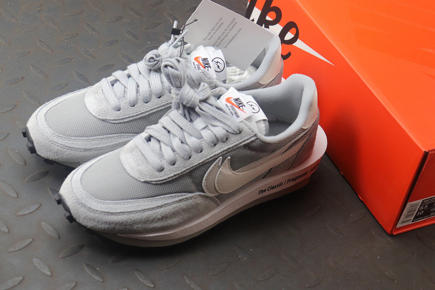 (CLEARANCE) Fragment x Sacai x LD Waffle 'Light Smoke Grey'
