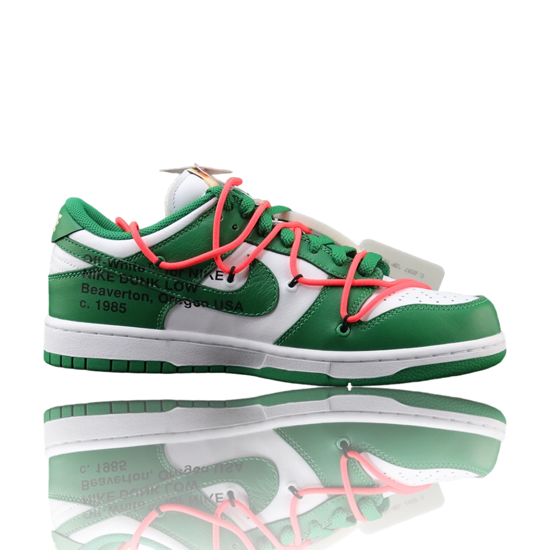 Off-White x SB Dnk Low 'Pine Green'