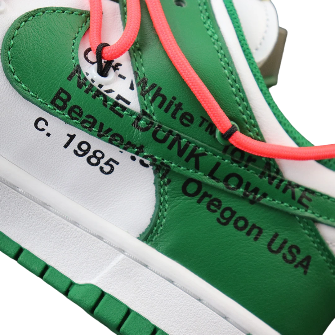 Off-White x SB Dnk Low 'Pine Green'